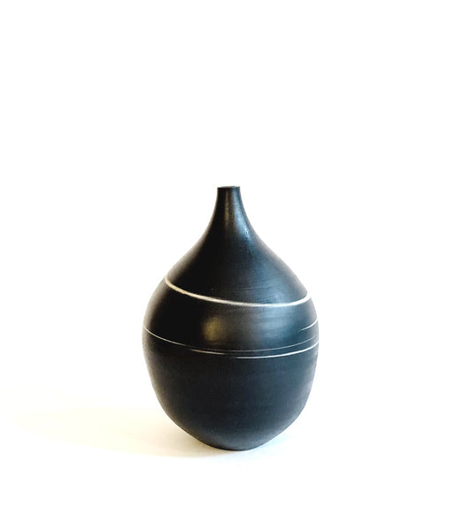 vase porcelaine noir& blanc