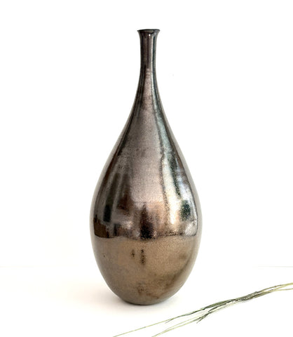 "Gold" Vase bouteille n°3