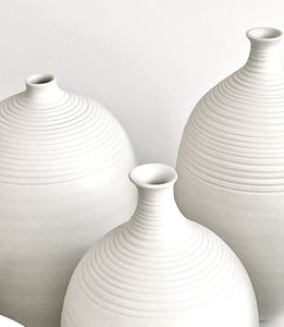 "Allure" Ensemble de 3 vases