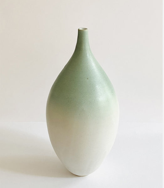 dégradé, vase, grès, handmade, effets, tye and dye