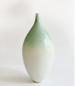 dégradé, vase, grès, handmade, effets, tye and dye