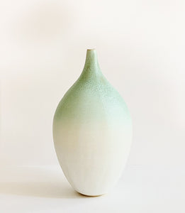 dégradé, vase, grès, handmade, effets, tye and dye
